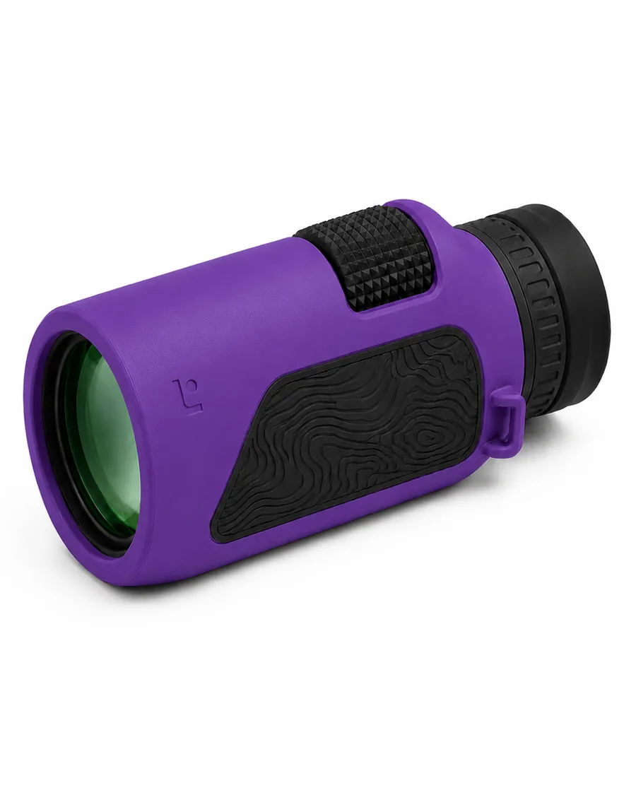 Caldera 8×32 in Ultra Violet with Optic Black grip